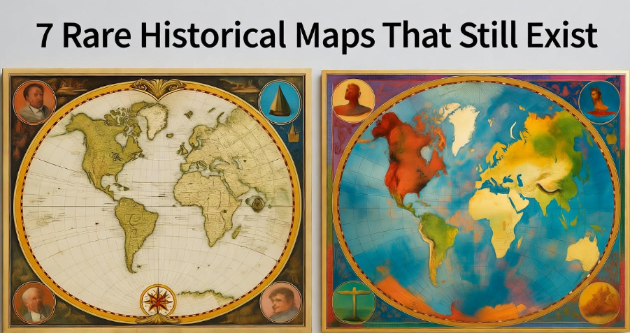 7 Rare Historical Maps That Still Exist